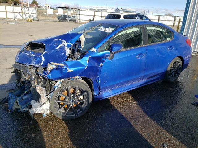 JF1VA1H60J9816534 - 2018 SUBARU WRX LIMITED BLUE photo 1