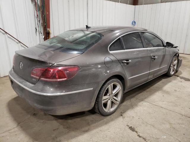 WVWBP7ANXDE516446 - 2013 VOLKSWAGEN CC SPORT GRAY photo 3