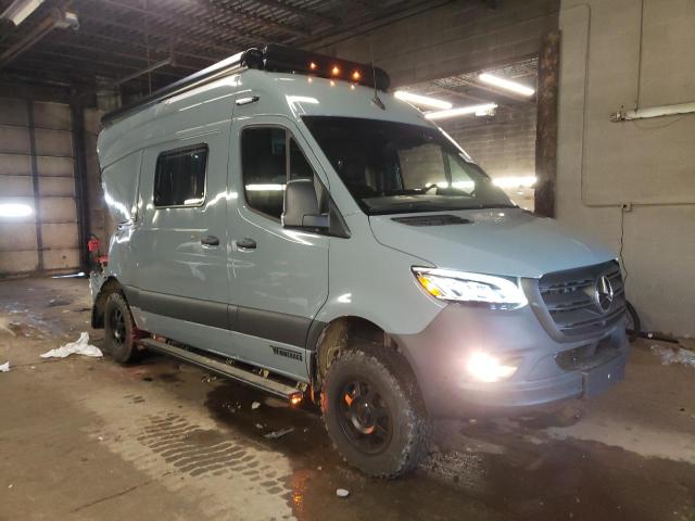 W1W4EBVY4NP443977 - 2022 MERCEDES-BENZ SPRINTER 2500 GRAY photo 1