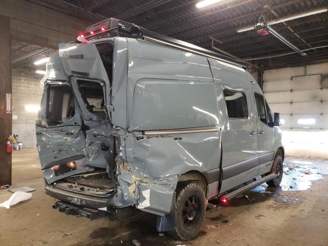 W1W4EBVY4NP443977 - 2022 MERCEDES-BENZ SPRINTER 2500 GRAY photo 4