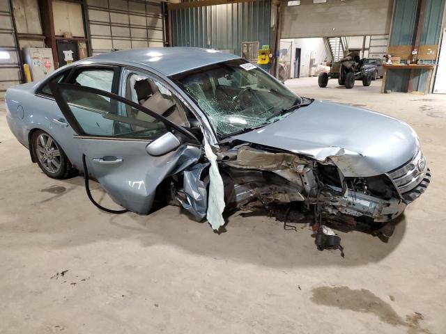 1FAHP24W68G126381 - 2008 FORD TAURUS SEL BLUE photo 4