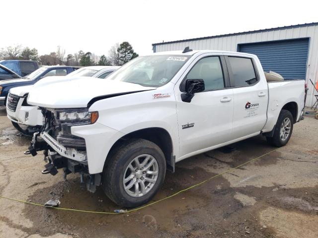 1GCUYDEDXNZ128441 - 2022 CHEVROLET SILVERADO K1500 LT WHITE photo 1