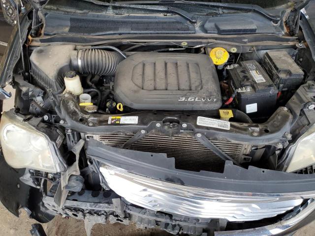 2C4RC1CG5ER409427 - 2014 CHRYSLER TOWN & COU TOURING L BLUE photo 12