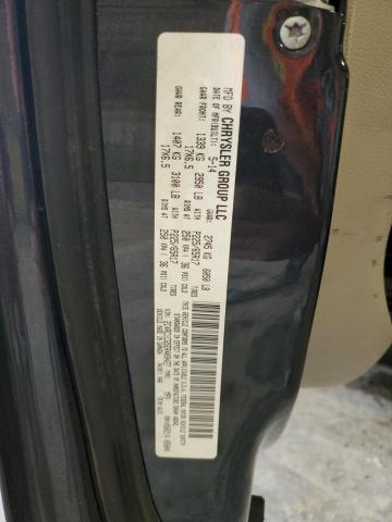 2C4RC1CG5ER409427 - 2014 CHRYSLER TOWN & COU TOURING L BLUE photo 13