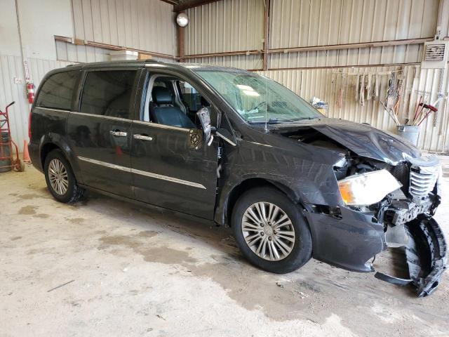 2C4RC1CG5ER409427 - 2014 CHRYSLER TOWN & COU TOURING L BLUE photo 4