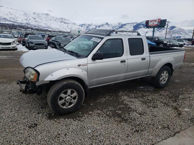 1N6MD29Y34C415194 - 2004 NISSAN FRONTIER CREW CAB SC SILVER photo 1