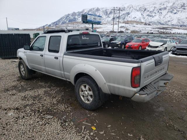 1N6MD29Y34C415194 - 2004 NISSAN FRONTIER CREW CAB SC SILVER photo 2