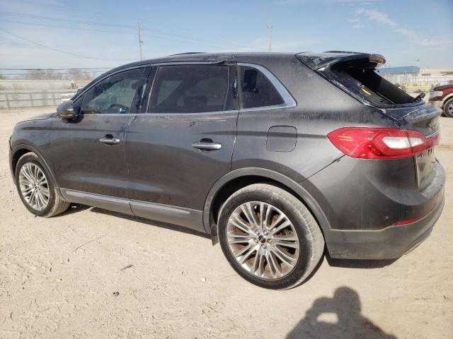 2LMPJ6LRXJBL23707 - 2018 LINCOLN MKX RESERVE Մոխրագույն լուսանկար 2