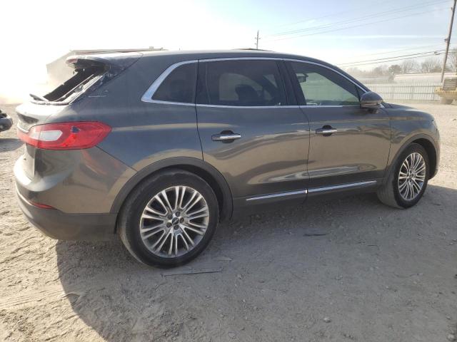 2LMPJ6LRXJBL23707 - 2018 LINCOLN MKX RESERVE GRAY photo 3