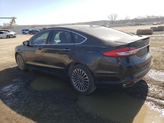 3FA6P0D91JR138443 - 2018 FORD FUSION TITANIUM/PLATINUM BLACK photo 2