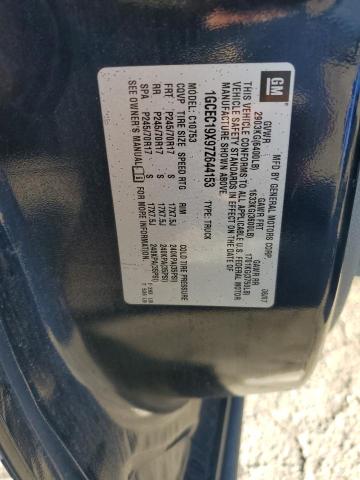 1GCEC19X97Z644153 - 2007 CHEVROLET SILVERADO C1500 CLASSIC BLUE photo 13