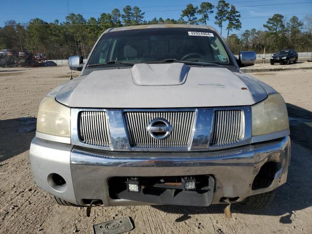 1N6AA07A54N590671 - 2004 NISSAN TITAN XE SILVER photo 5