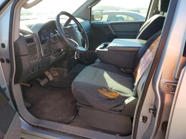 1N6AA07A54N590671 - 2004 NISSAN TITAN XE SILVER photo 7