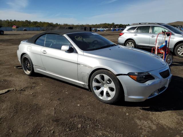 WBAEK73455B325498 - 2005 BMW 645 CI AUTOMATIC GRAY photo 4