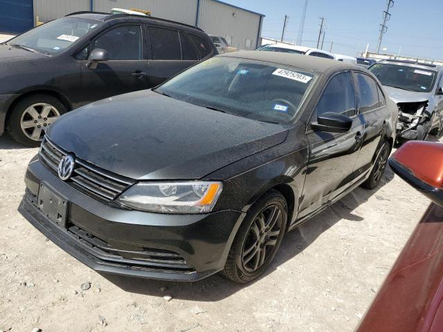3VW2K7AJ2FM350378 - 2015 VOLKSWAGEN JETTA BASE BLACK photo 1