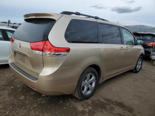 5TDKK3DC3ES437732 - 2014 TOYOTA SIENNA LE TAN photo 3