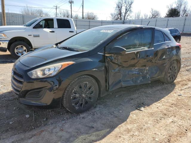 KMHD35LH8GU267148 - 2016 HYUNDAI ELANTRA GT BLACK photo 1