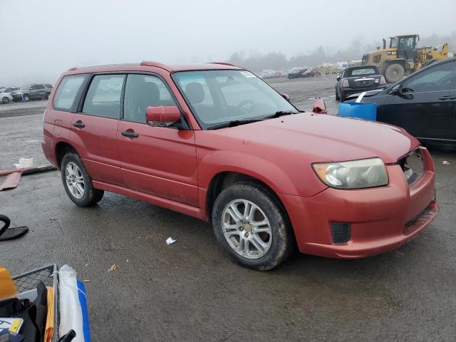 JF1SG666X8H716507 - 2008 SUBARU FORESTER SPORTS 2.5X RED photo 4