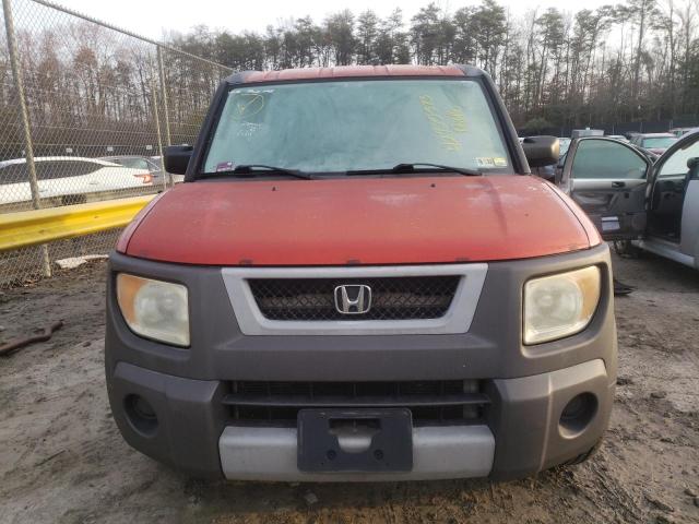 5J6YH18655L005043 - 2005 HONDA ELEMENT EX ORANGE photo 5