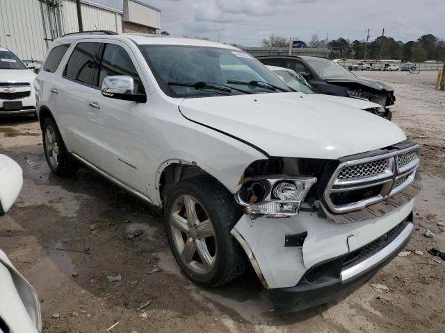 1C4RDHEG2DC570781 - 2013 DODGE DURANGO CITADEL WHITE photo 4