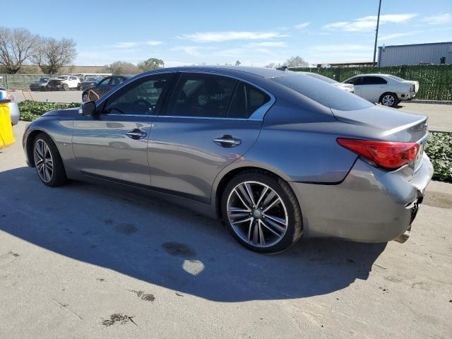 JN1BV7AP0EM671797 - 2014 INFINITI Q50 BASE GRAY photo 2