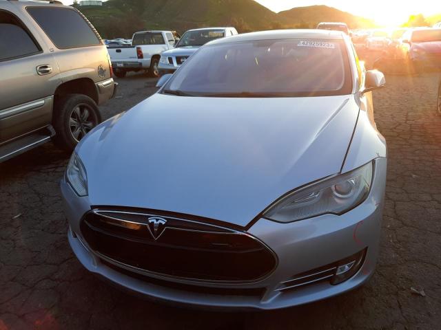 5YJSA1DN3CFS00927 - 2012 TESLA MODEL S Արծաթագույն լուսանկար 5