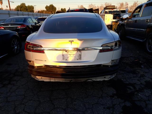 5YJSA1DN3CFS00927 - 2012 TESLA MODEL S Արծաթագույն լուսանկար 6