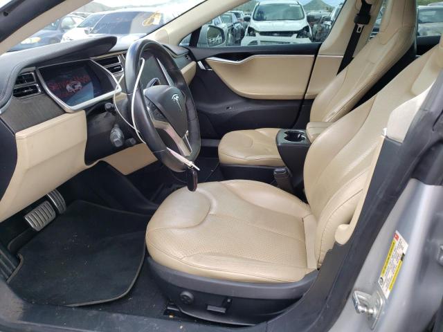 5YJSA1DN3CFS00927 - 2012 TESLA MODEL S Արծաթագույն լուսանկար 7