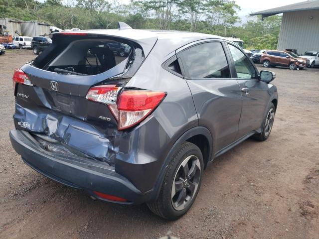 3CZRU6H57JM731693 - 2018 HONDA HR-V EX GRAY photo 3