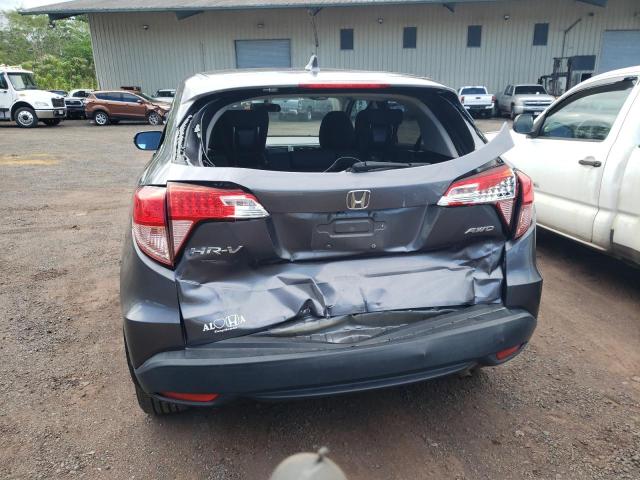 3CZRU6H57JM731693 - 2018 HONDA HR-V EX GRAY photo 6