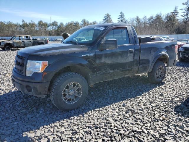 1FTMF1EM5DKF39029 - 2013 FORD F150 BLACK photo 1