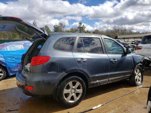 5NMSH13E57H088262 - 2007 HYUNDAI SANTA FE SE BLUE photo 3