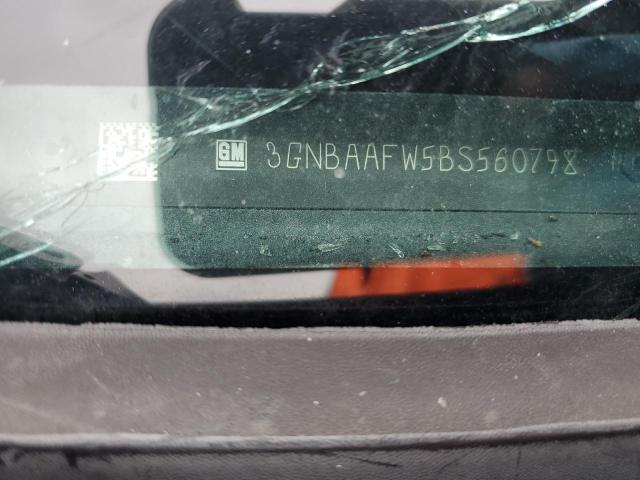 3GNBAAFW5BS560798 - 2011 CHEVROLET HHR LS Շագանակագույն լուսանկար 12