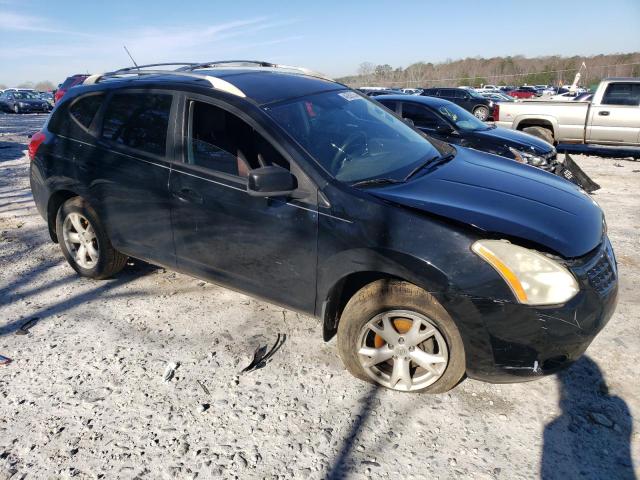 JN8AS58T08W008946 - 2008 NISSAN ROGUE S BLACK photo 4