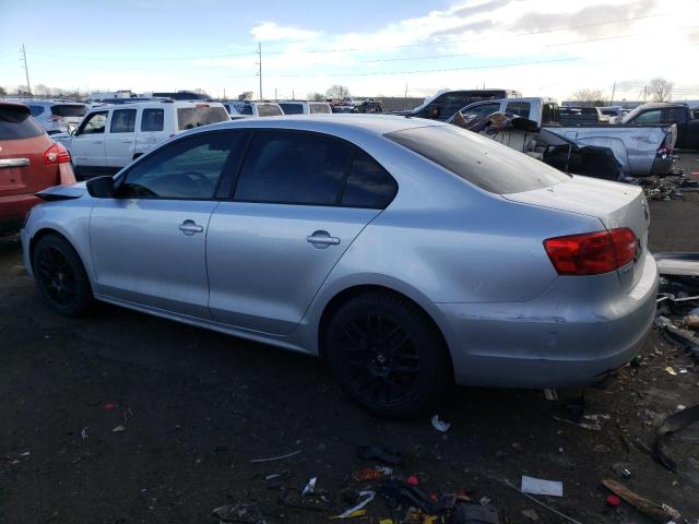 3VW2K7AJ7CM461732 - 2012 VOLKSWAGEN JETTA BASE Gümüş foto 2