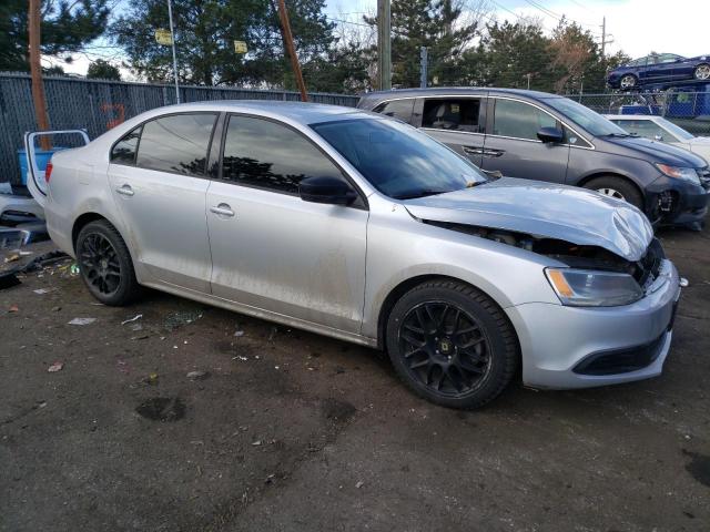3VW2K7AJ7CM461732 - 2012 VOLKSWAGEN JETTA BASE Gümüş foto 4