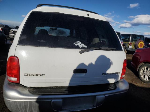 1B4HS58Z02F215193 - 2002 DODGE DURANGO SLT PLUS WHITE photo 6