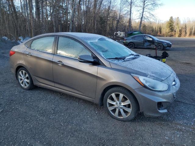 KMHCU4AE0DU328158 - 2013 HYUNDAI ACCENT GLS BEIGE photo 4