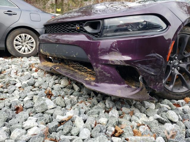 2C3CDXGJ6NH131465 - 2022 DODGE CHARGER SCAT PACK PURPLE photo 13