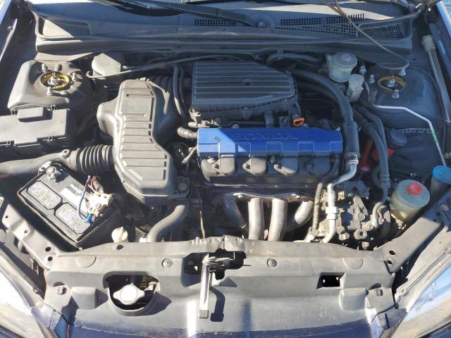 2HGES15564H507966 - 2004 HONDA CIVIC LX BLUE photo 11