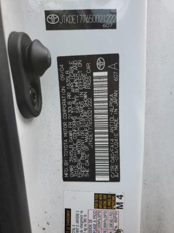 JTKDE177650021222 - 2005 TOYOTA SCION TC 白色 照片 12