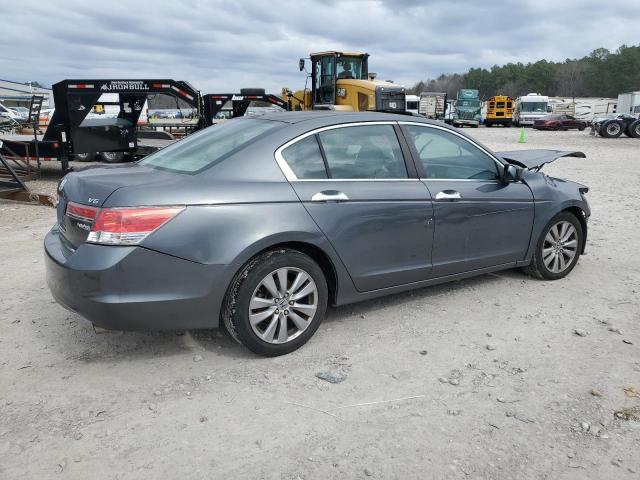 1HGCP3F8XBA032878 - 2011 HONDA ACCORD EXL GRAY photo 3