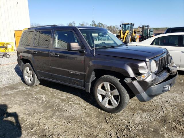 1C4NJRFB1ED817574 - 2014 JEEP PATRIOT LATITUDE GRAY photo 4