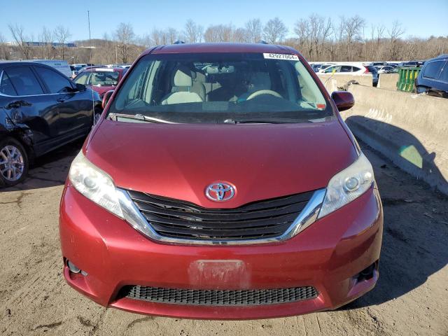 5TDJK3DC6ES078940 - 2014 TOYOTA SIENNA LE RED photo 5