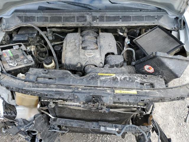 1N6AA07A74N516443 - 2004 NISSAN TITAN XE SILVER photo 11