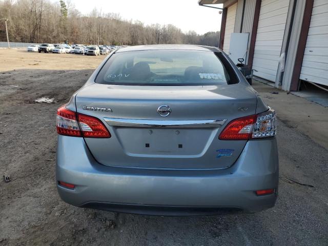 3N1AB7APXDL560753 - 2013 NISSAN SENTRA S SILVER photo 6