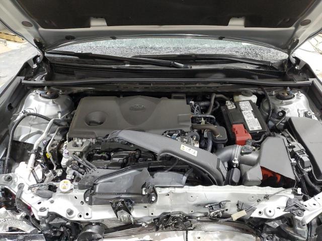 4T1G11BK7PU102197 - 2023 TOYOTA CAMRY SE NIGHT SHADE SILVER photo 11