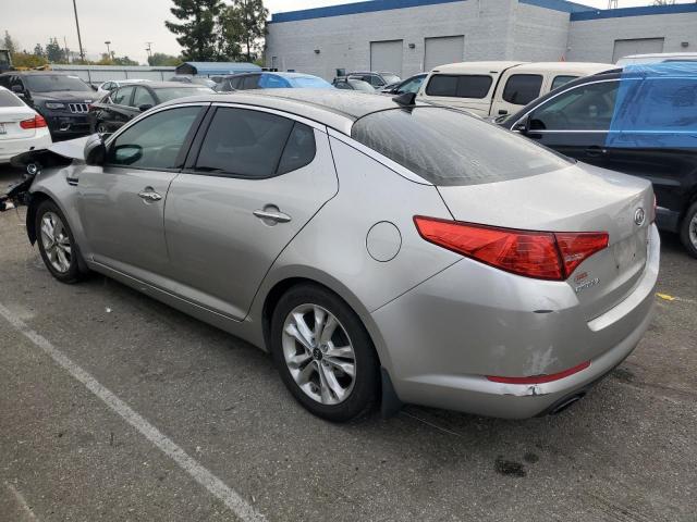 KNAGN4A71B5052503 - 2011 KIA OPTIMA EX SILVER photo 2