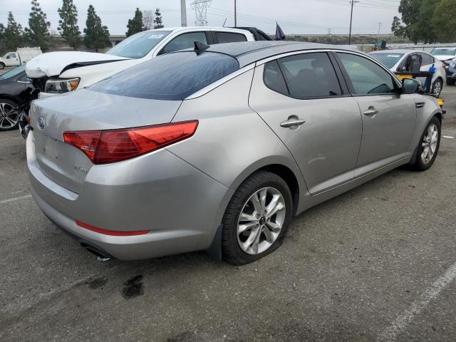 KNAGN4A71B5052503 - 2011 KIA OPTIMA EX SILVER photo 3