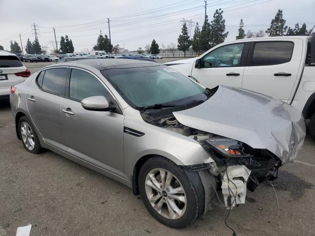 KNAGN4A71B5052503 - 2011 KIA OPTIMA EX SILVER photo 4